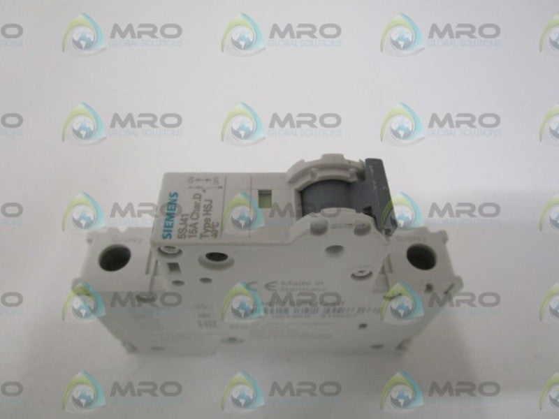 SIEMENS 5SJ4118-8HG40 CIRCUIT BREAKER 15A NSNP