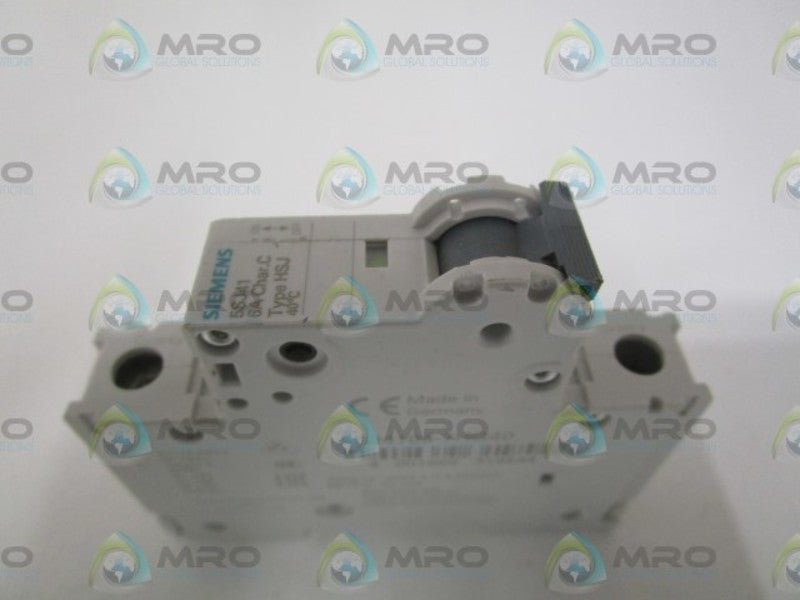 SIEMENS 5SJ4106-7HG40 CIRCUIT BREAKER 6A *NEW NO BOX*