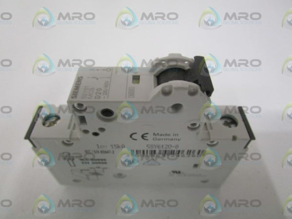SIEMENS 5SY6120-8 CIRCUIT BREAKER 230/400V NSNP