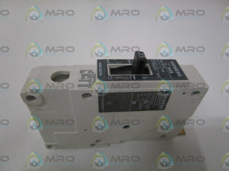 SIEMENS HGB1B035 CIRCUIT BREAKER 35A NSNP