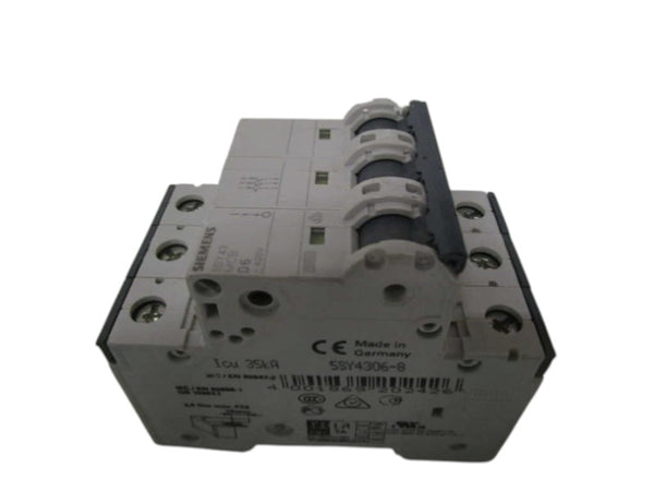 SIEMENS 5SY4306-8 CIRCUIT BREAKER 400V (CHIPPED) NSNP
