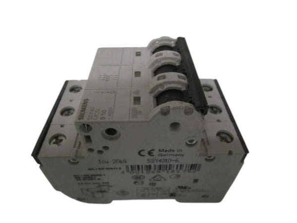 SIEMENS 5SY4310-6 CIRCUIT BREAKER (CHIPPED/CRACKED) NSNP