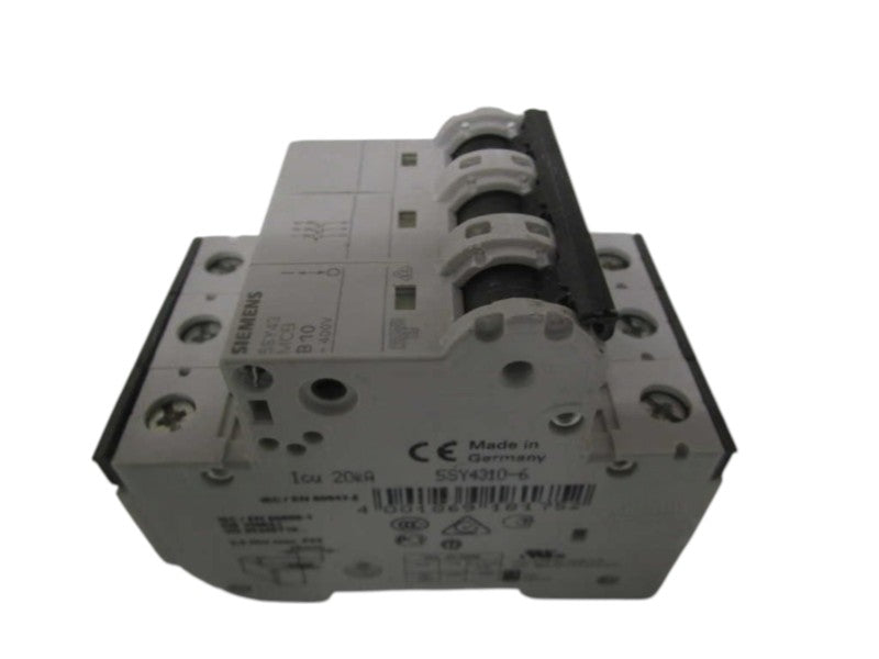 SIEMENS 5SY4310-6 CIRCUIT BREAKER (CHIPPED/CRACKED) NSNP