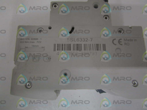 SIEMENS 5SL6332-7 CIRCUIT BREAKER 400V (CHIPPED) NSNP