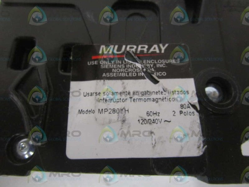 MURRAY MP280KH CIRCUIT BREAKER 80A NSNP