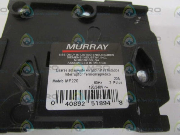 MURRAY MP220 CIRCUIT BREAKER 20A  NSNP