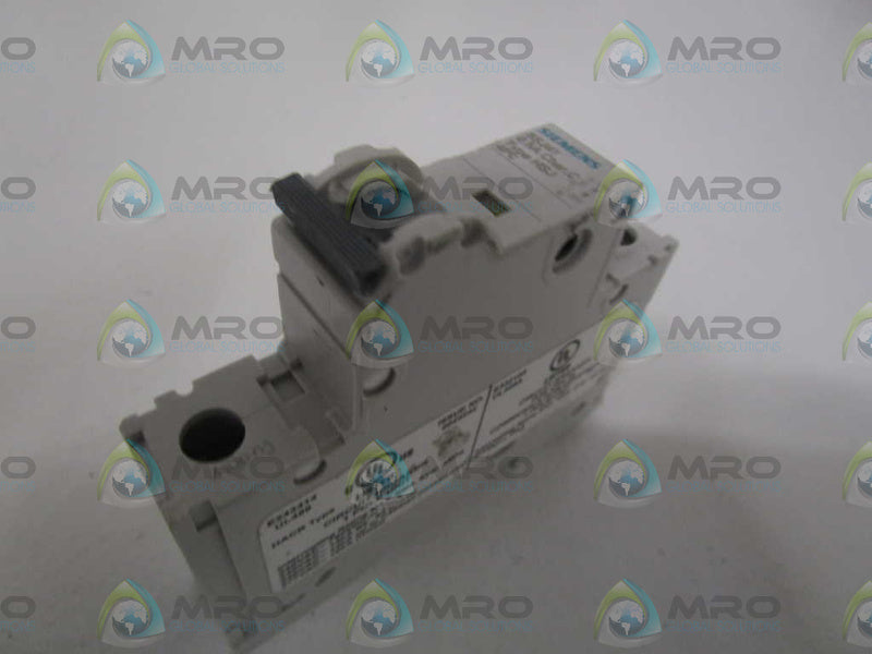 SIEMENS 5SJ4105-7HG40 CIRCUIT BREAKER 0.5A  NSNP