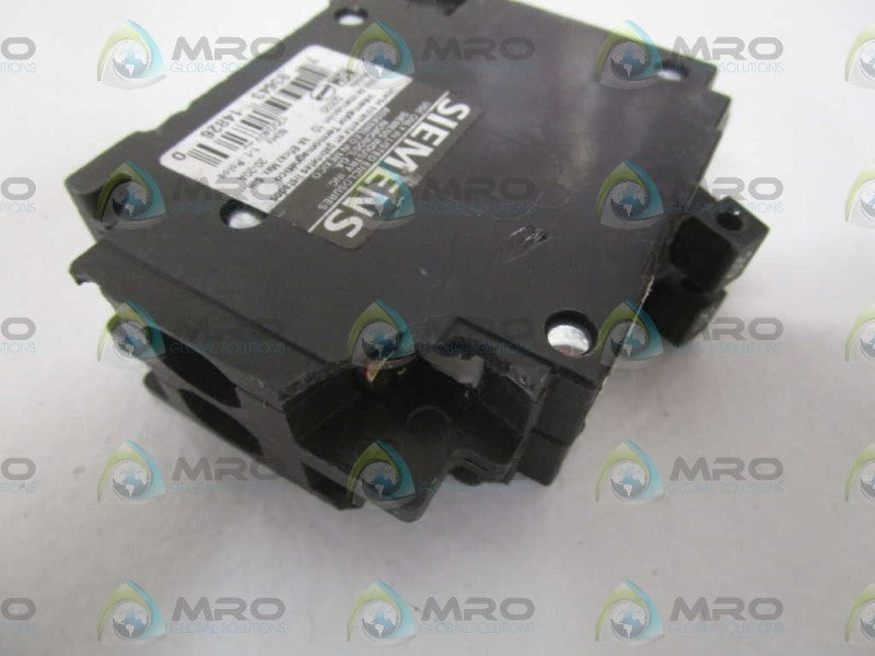 SIEMENS Q2020 CIRCUIT BREAKER (CRACKED/CHIPPED) NSNP