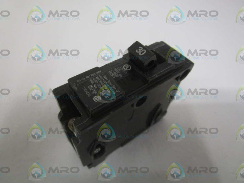 SIEMENS Q130Z CIRCUIT BREAKER 30A  NSNP
