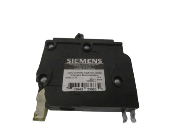 SIEMENS D120 CIRCUIT BREAKER (CHIPPED/CRACKED)  NSNP