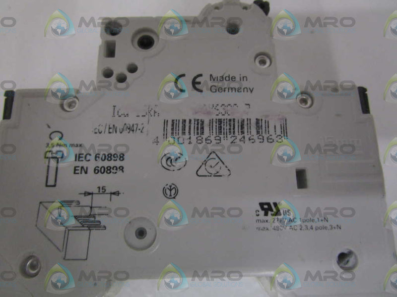 SIEMENS 5SY6308-7 CIRCUIT BREAKER 400V (CRACKED) NSNP