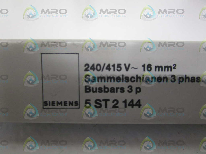 SIEMENS 5ST2144 BUSBAR UNMP