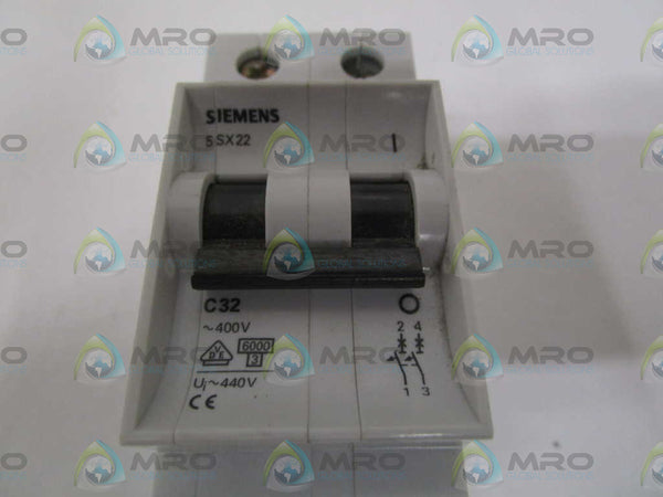 SIEMENS 5SX2232-7 CIRCUIT BREAKER 32A UNMP