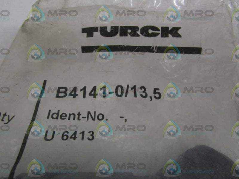 TURCK B4141-0/13,5 CONNECTOR NSMP