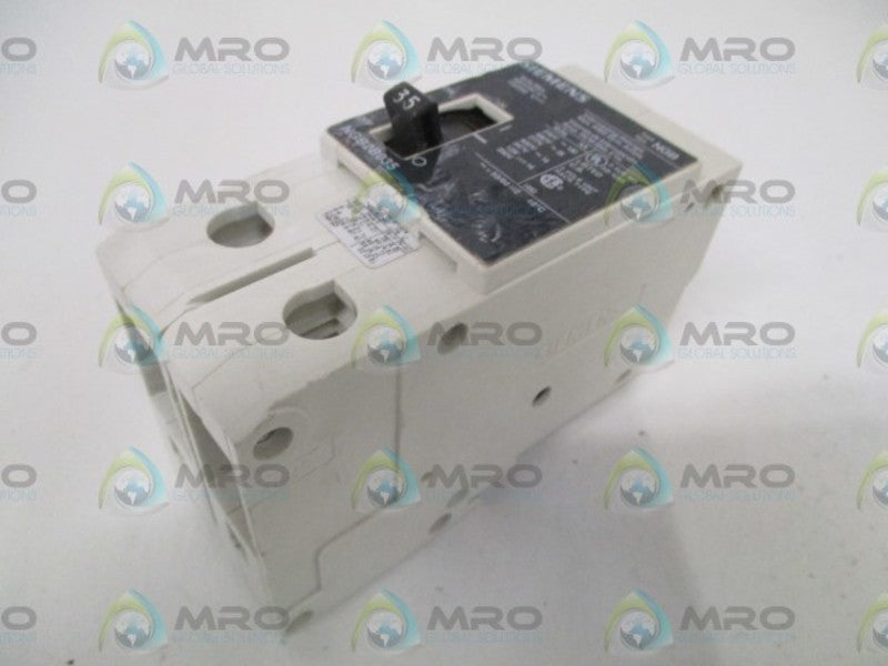 SIEMENS NGB2B035 CIRCUIT BREAKER 35A UNMP