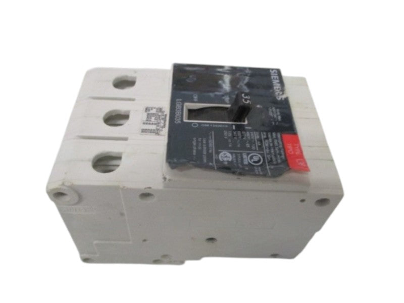 SIEMENS LGB3B035 CIRCUIT BREAKER 35A 347V  UNMP