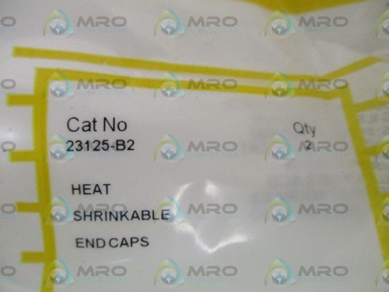 ILSCO 23125-B2 HEAT SHRINKABLE END CAPS (PACKAGE OF 2) NSMP