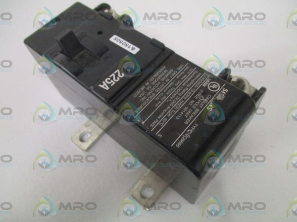 SIEMENS EQ8696 CIRCUIT BREAKER 225A UNMP