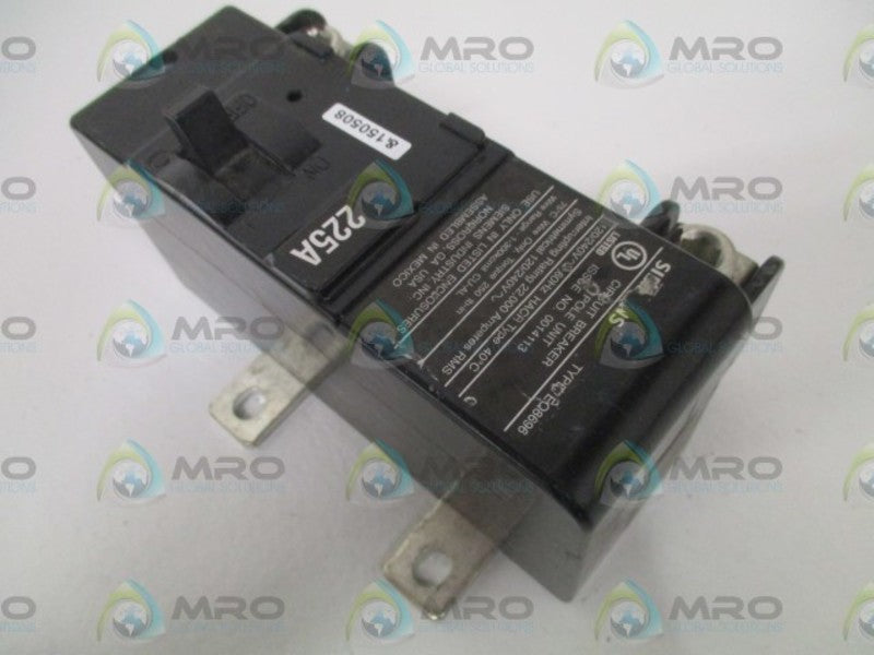 SIEMENS EQ8696 CIRCUIT BREAKER 225A UNMP