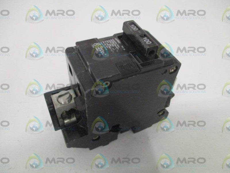 MURRAY M12100 CIRCUIT BREAKER 100A (CRACKED)  UNMP