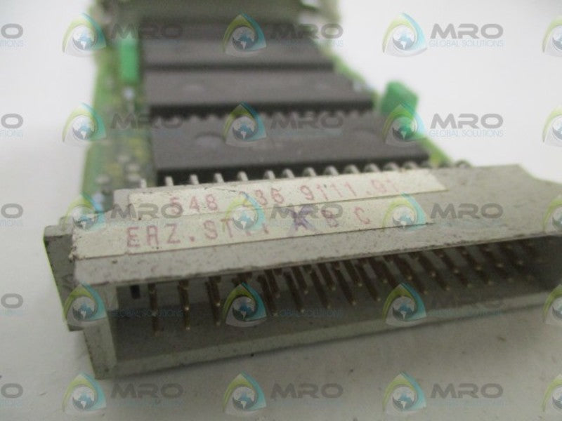 SIEMENS 6FX1123-6AL01 MEMORY MODULE UNMP