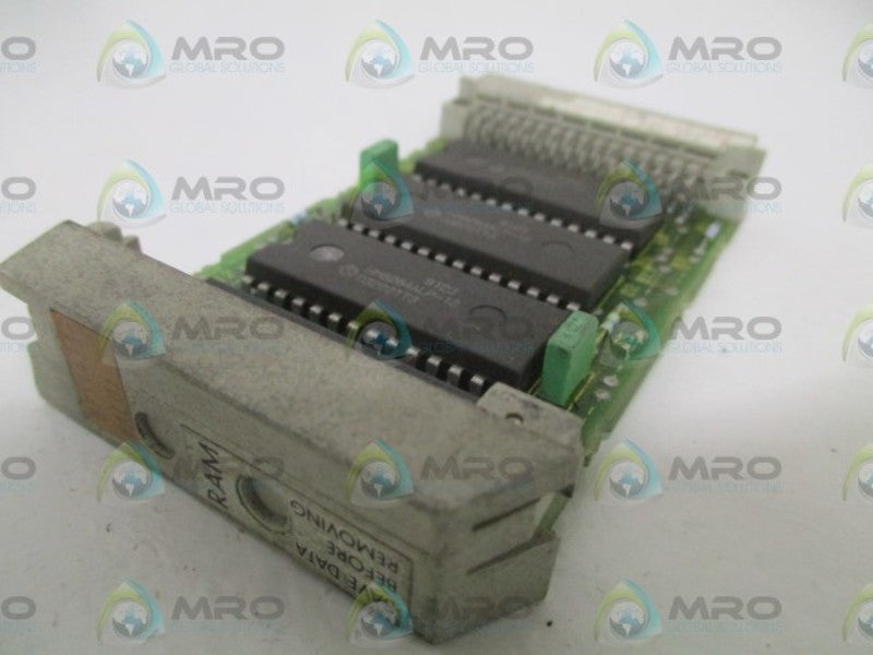 SIEMENS 6FX1123-6AL01 MEMORY MODULE UNMP