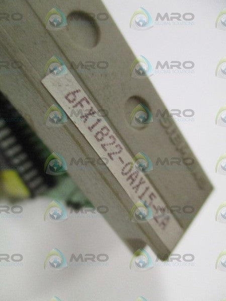 SIEMENS 6FX1822-0AX15-2A MEMORY MODULE UNMP