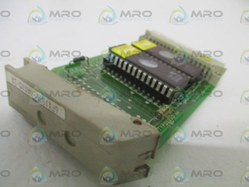 SIEMENS 6FX1822-0AX15-2A MEMORY MODULE UNMP
