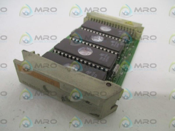 SIEMENS 6FC9320-8CE MEMORY BOARD UNMP