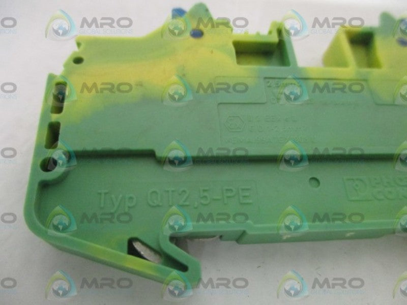 PHOENIX CONTACT QT2,5-PE TERMINAL BLOCK  NSNP
