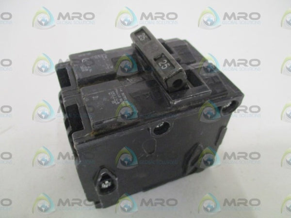 SIEMENS Q225 CIRCUIT BREAKER 25A UNMP
