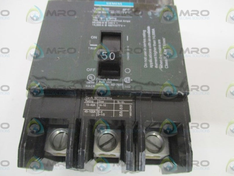 SIEMENS BQD350BP  UNMP