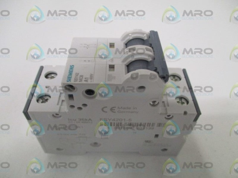 SIEMENS 5SY4201-5 CIRCUIT BREAKER 400V (CHIPPED) NSNP