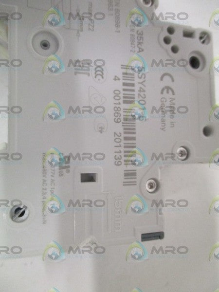 SIEMENS 5SY4201-5 CIRCUIT BREAKER 400V (CHIPPED) NSNP