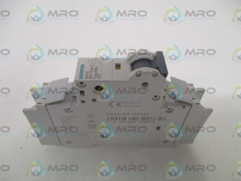 SIEMENS 5SJ4163-7HG41 CIRCUIT BREAKER 63A NSNP