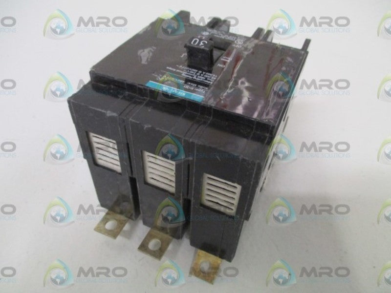 SIEMENS BQD330BP CIRCUIT BREAKER 30A *NEW NO BOX*
