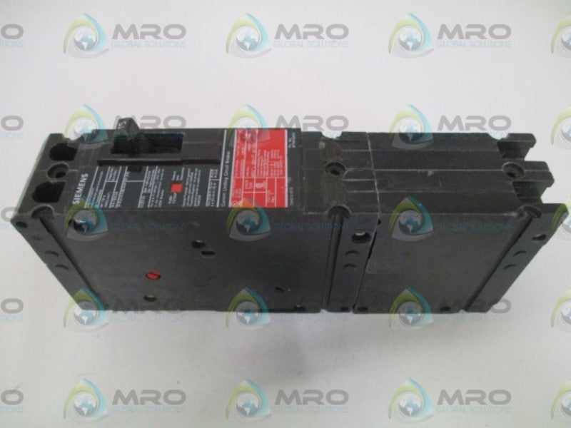 SIEMENS CED62B015 CURRENT LIMITING CIRCUIT BREAKER 15A NSNP