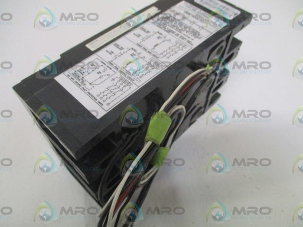 SIEMENS QJ23S225A01S09EE CIRCUIT BREAKER W/ SHUNT TRIP 225A NSNP