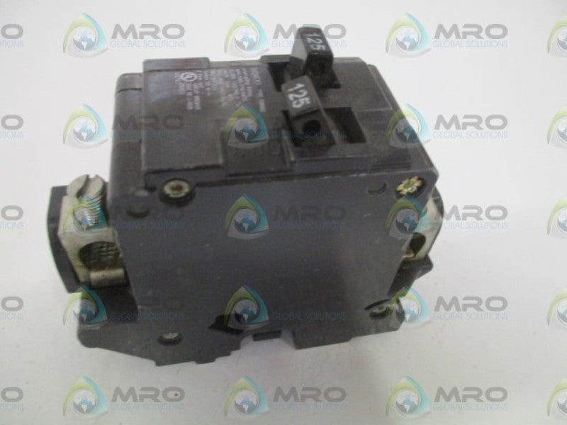SIEMENS EQ8682 CIRCUIT BREAKER 125A UNMP