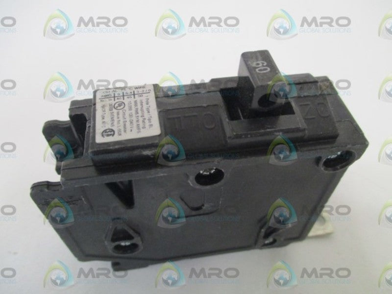 SIEMENS B160 CIRCUIT BREAKER 60A UNMP