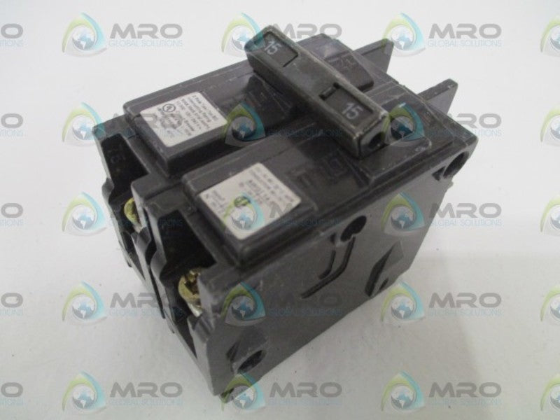 SIEMENS BQ2B015C CIRCUIT BREAKER 15A NSNP