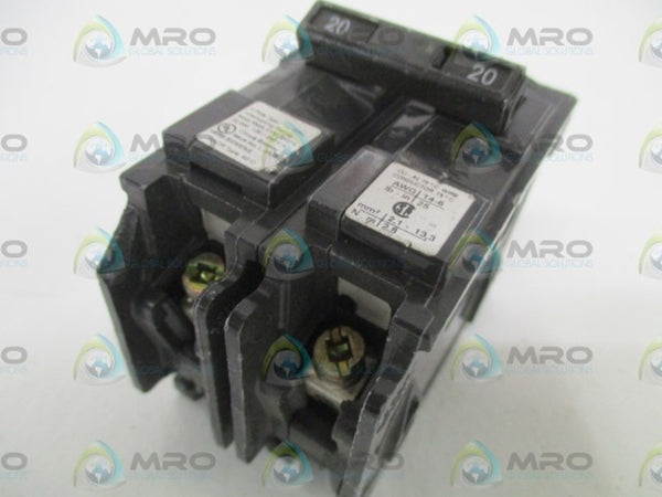 SIEMENS Q220H CIRCUIT BREAKER 20A (CRACKED/CHIPPED) NSNP