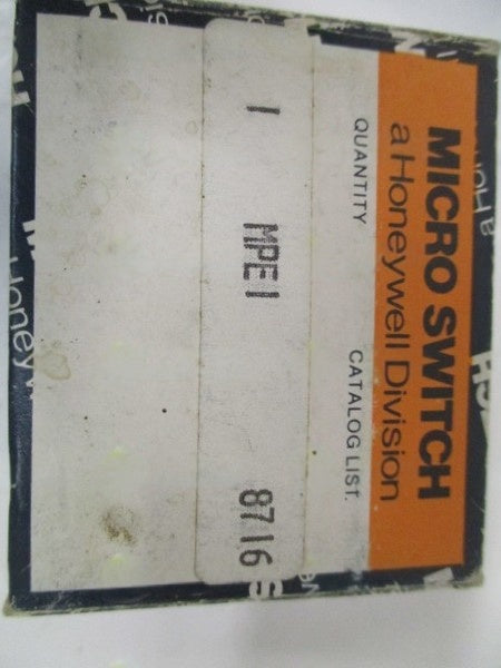 MICRO SWITCH MPE1 THRU SCAN EMITTING HEAD NSMP