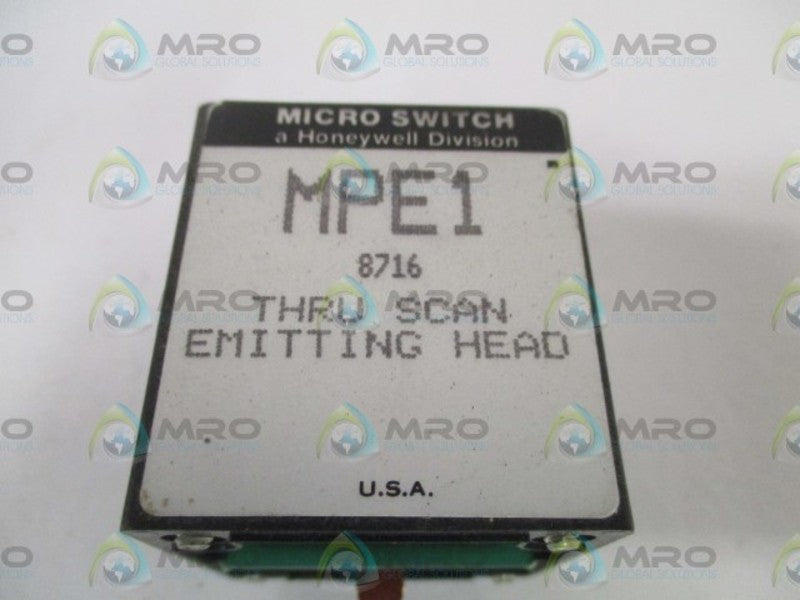 MICRO SWITCH MPE1 THRU SCAN EMITTING HEAD NSMP