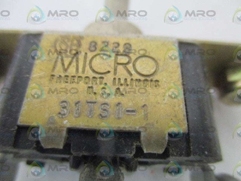 MICRO SWITCH 31TS1-1 TOGGLE SWITCH  NSNP