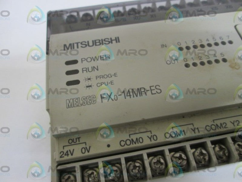 MITSUBISHI PROGRAMMABLE CONTROLLER FXO-14MR-ES/UL UNMP