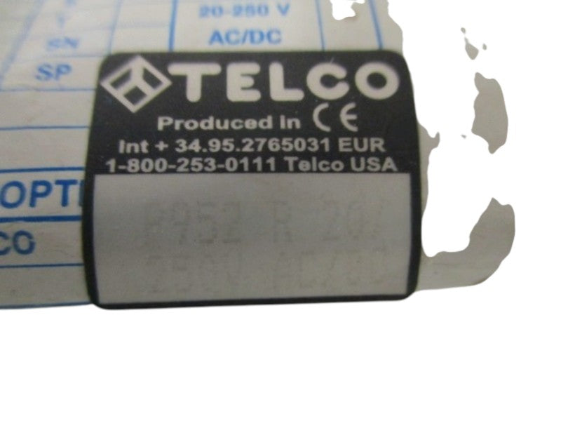 TELCO P952 R 20/250V AC/ DC  SENSOR NSMP
