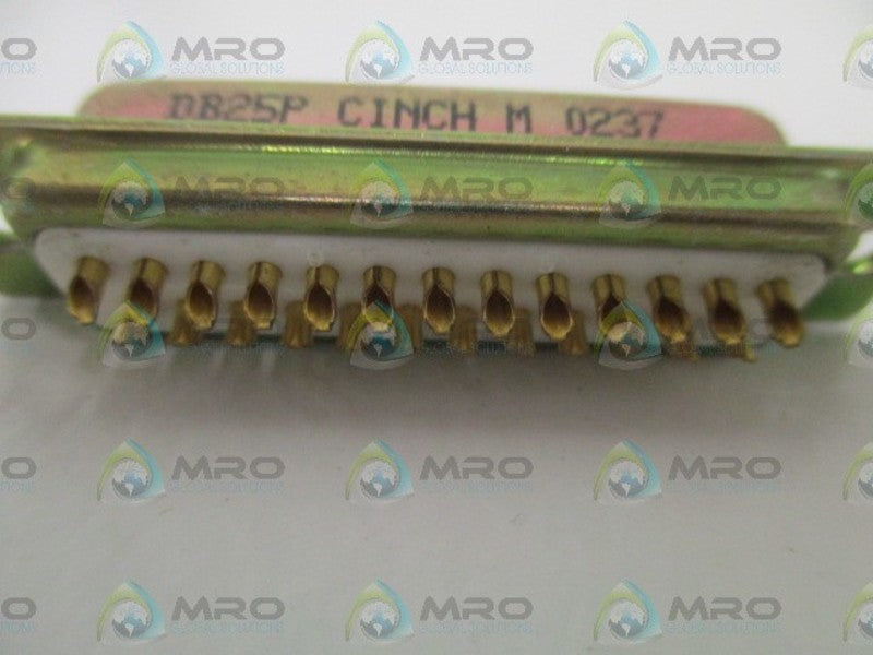 CINCH DB25P M CONNECTOR 0237  NSNP