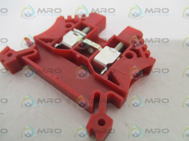 EURO 4 TERMINAL BLOCK (RED)  NSNP