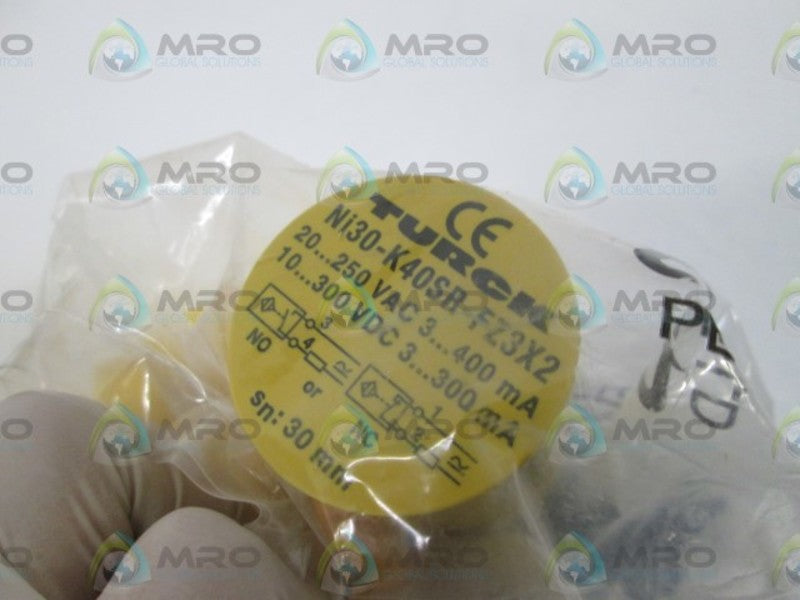 TURCK PROXIMITY SWITCH Ni30-K40SR-FZ3X2 NSMP